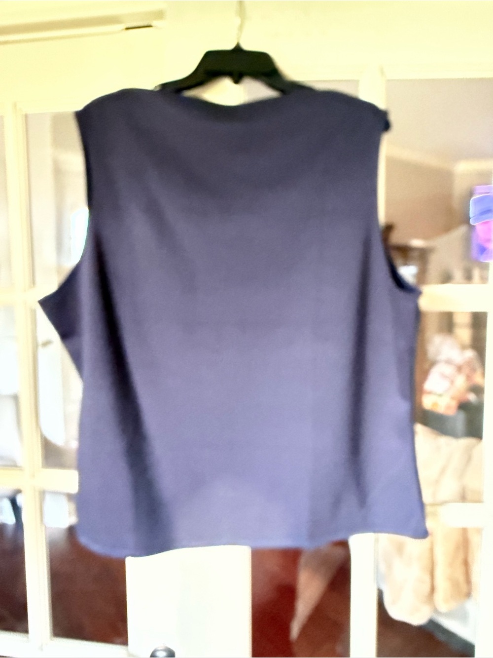 Banana Republic Soft Touch Tank in the official Preppy Navy color, size XXL